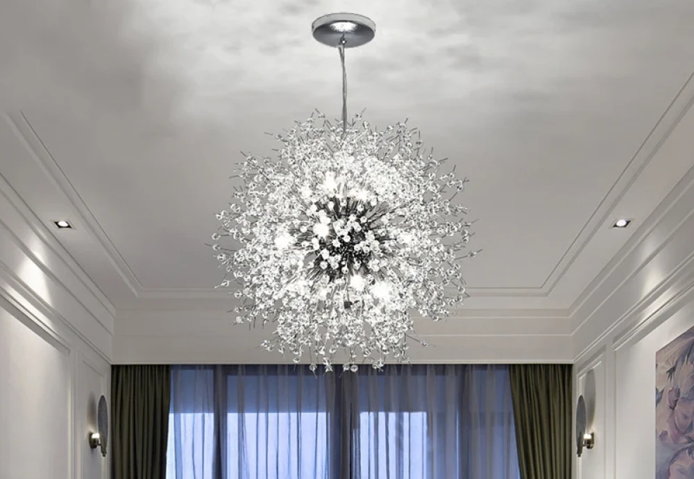 art deco crystal chandelier